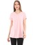 Kadın %100 Pamuk T-Shirt Fragum Pembe 2