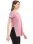 Kadın %100 Pamuk T-Shirt Fragum Pembe 3