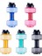 Fitness Halter Ağırlık Güçlü Su Içecekler Şişe Bpa Ücretsiz Ev Gym Spor 2600 ml Yeşil (Yurt Dışından) 5