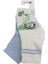 Derby Bamboo 2Li Çorap 68386 Ekru Mavi 1