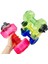 2.2 L Dumbbell Şekilli Su Şişesi, Büyük Kapasiteli Çevirme Üst Kaçak Geçirmez Kapak (Pembe) (Yurt Dışından) 2
