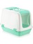 Büyük Kapalı Kedi Tuvaleti Yeşil 1