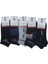 Socks Erkek Classic Desenli Patik Çorap (5 Paket) S 01594 - Karışık Renkli - 40-44 2