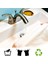 Nest Home Hamur Ekmek Mayalama Pasa Bezi-%100 Pamuk Amerikan Ham Bez Kenarlar Dikişli 50 x 70 5