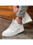 Sail Lakers - Beyaz Deri Bağcıklı Erkek Sneaker 1