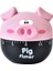 La Vie Design Yaratıcı Mekanik Cartoon Pig Timer 60 Dakika Sevimli Plastik Zamanlayıcı 1