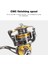 Tam Metal Mini Iplik Makarası 5.0: 1 Dişli Oranı 3 + 1bb Cnc Alüminyum Alaşım Hattı Biriktirme Fincan Rocker Kol Ultralight Spin Balıkçılık Reel | Balıkçılık Makaraları (Altın) (Yurt Dışından) 2