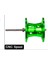 Metal Damla Tekerlek 18 + 1 Axis Balıkçılık Reel 7.2: 1 Balıkçılık Dişli Malzemeleri Sea Balıkçılık Balıkçılık Reel | Balıkçılık Makaraları (DW125L) (Yurt Dışından) 4