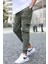 Haki Kargo Cep Erkek Jogger Pantolon 5461 1