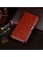 Htc Desire Için 20 Pro Çılgın At Doku Kılıfı Kahverengi 2