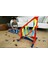Track Builder Spiral Dönüşlü Pist Oyun Seti, Yaratıcı Spiral Pist Yarışları, Hedefi Vurmanın 2 Yolu, 1 Adet Hot Wheels Araç Dahil, 6 Yaş ve Üzeri HDX79 2