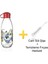 Süt - Su Şişesi Moo Bottle 1 Litre + Şişe Temizleme Fırçası Hediye 1