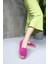Best Pembe Süet Kadın Espadril Ayakkabı 3