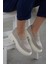 Matilda Gri Süet Deri Kadın Loafer 5