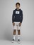 Jack & Jones Logo Detayli Sweat Sort-12165944 1