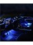 Araç Içi App Kontrollü Rgb Atmosfer Ambiyans LED Neon Lamba 5 Parça 6 Metre 4