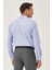 ALTINYILDIZ CLASSICS Erkek Açık Mavi Ütü Gerektirmeyen Non -ıron Slim Fit Dar Kesim %100 Pamuk Düğmeli Yaka Gömlek 5