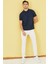 Altınyıldız Classıcs Erkek Lacı-Lacı Düğmeli Polo Yaka Cepsiz Slim Fit Dar Kesim Düz Tişört