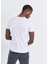 Bd Straight Slim-Fit Likralı Tişört Beyaz 2