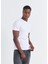Bd Straight Slim-Fit Likralı Tişört Beyaz 3