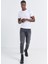 Bd Straight Slim-Fit Likralı Tişört Beyaz 4