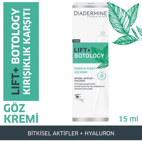 Diadermine Lift+ Botology Göz Kremi 15 ML