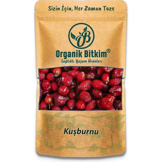 Organik Bitkim Kuşburnu Kurusu Yeni Mahsul 150 gr