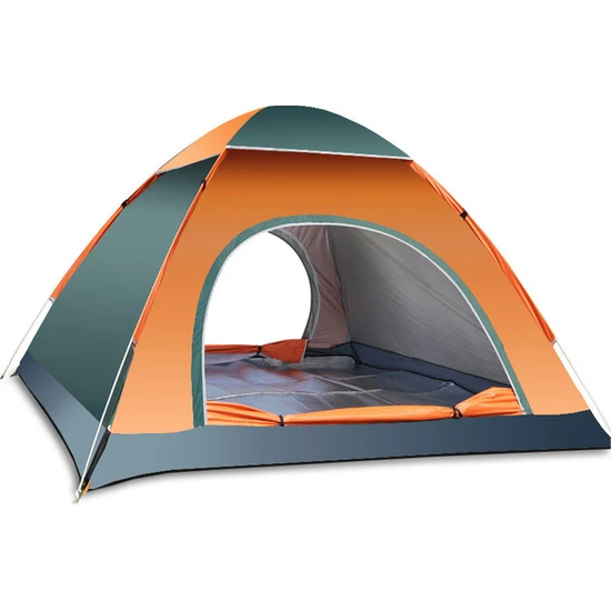 Love Home Plaj Çadırı Açık Tam Otomatik Hızlı Açık Alan Kamp Çadırı 3-4 Kişilik Katlanır Kamp Malzemeleri (Yurt Dışından)