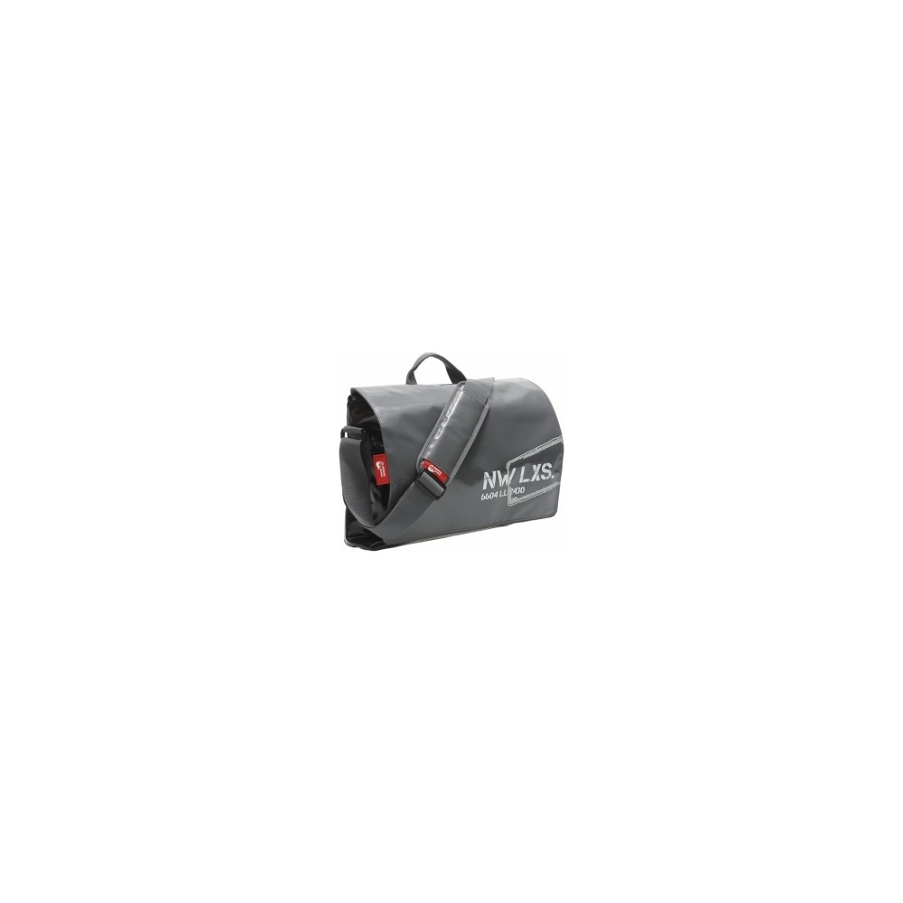 New Looxs Omuz Çantası Postino Office 16L 39X31.5X13Cm Gri/Siyah Su Geçirmez