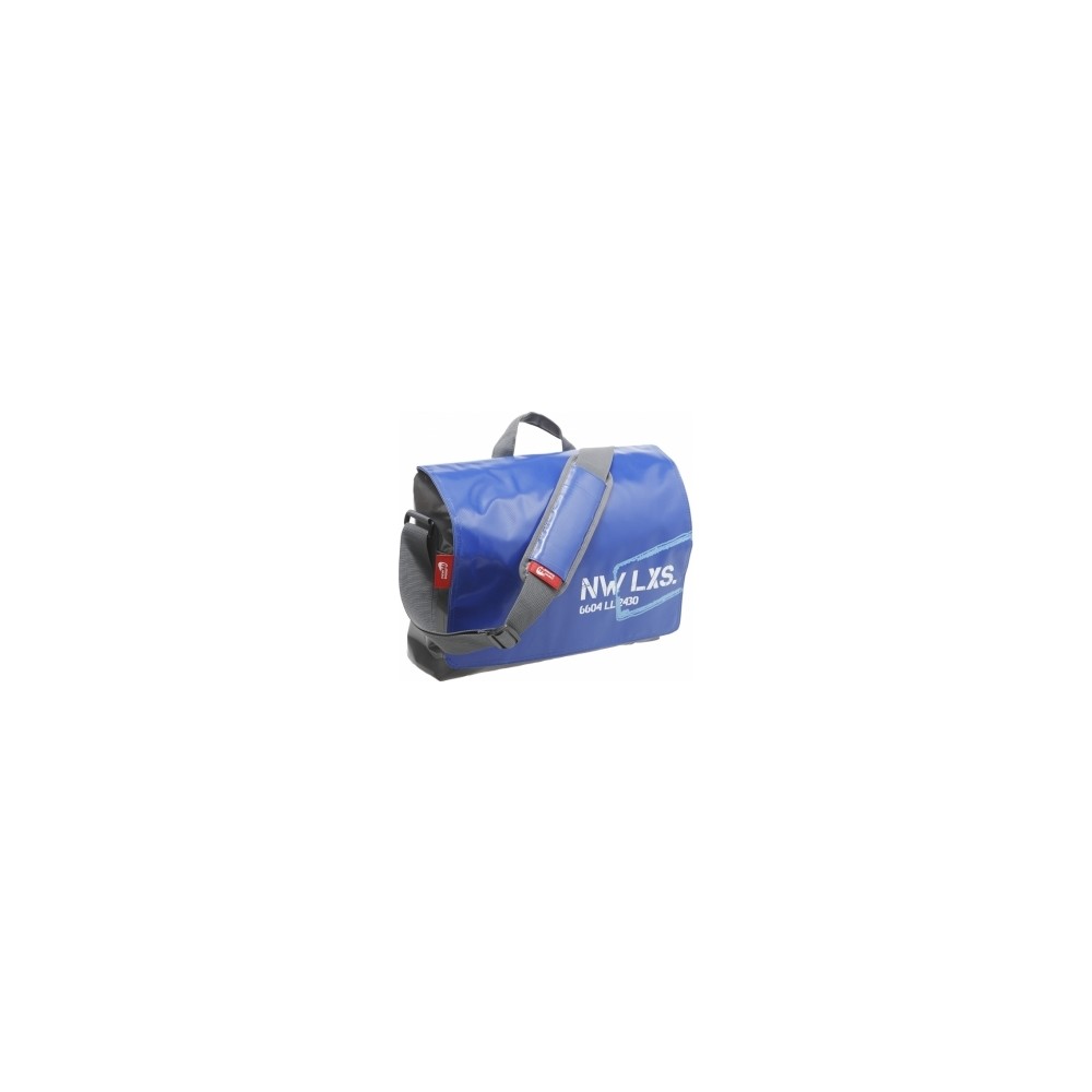 New Looxs Omuz Çantası Postino Office 16L 39X31.5X13Cm Mavi/Gri Su Geçirmez