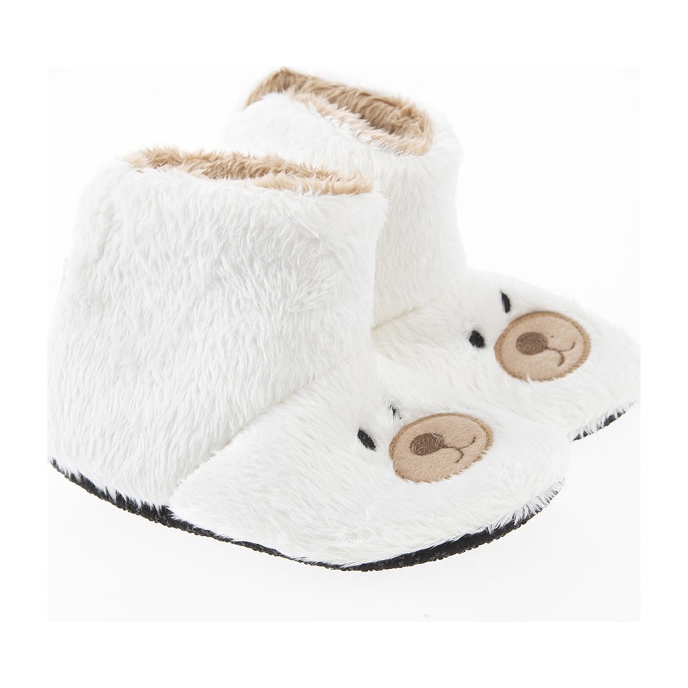 Soobe Erkek Çocuk Polar Panduf Beyaz Fiyatı Taksit