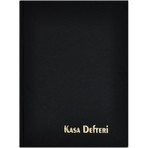 Doru Kasa Defteri 368 Yaprak 17x24 cm Ekonomik Lüks Ciltli Siyah Renkli Ofis Ürünü