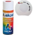 Akçalı Sprey Boya 400 ml 501 Mat Beyaz