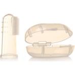 Baby Plus Silikon Parmak Diş Fırçası Yumuşak Dokulu BPA'sız Kolay Temizlenebilir Bebekler İçin