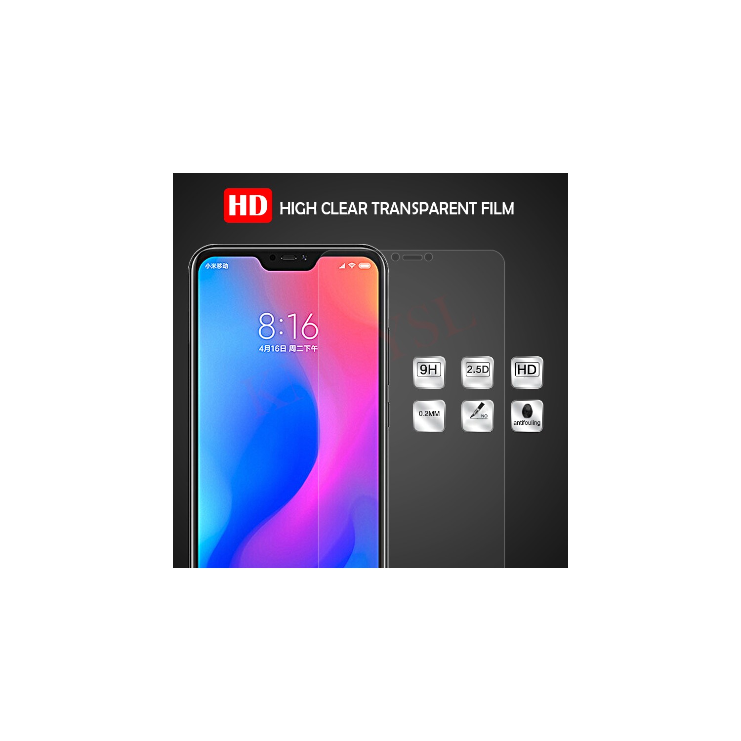 Microsonic Xiaomi Mi A2 Lite Temperli Cam Ekran Koruyucu Fiyatı