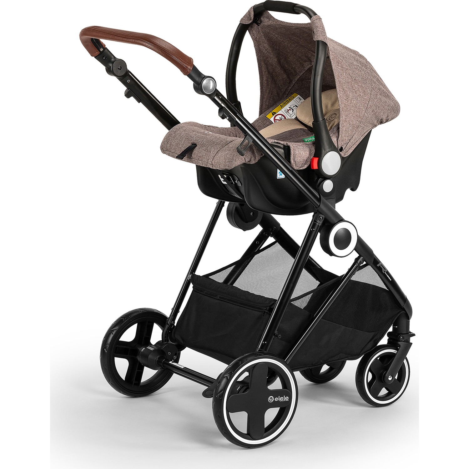 Elele Ranger Travel Sistem Bebek Arabası Kahverengi Fiyatı