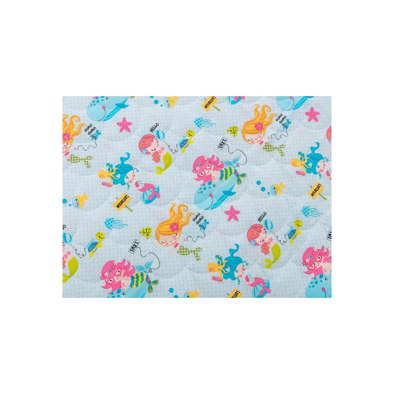 English Home Mermaids Bebek Yatak Örtü Tkm 100x150 Cm