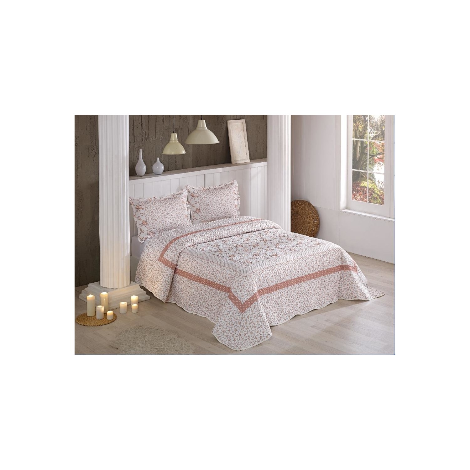 Örtüm Yatak Örtüsü Çift Kişilik KapitoneJolie Kahve Fiyatı Örtüm Yatak Örtüsü Çift Kişilik KapitoneJolie Kahve Fiyatı