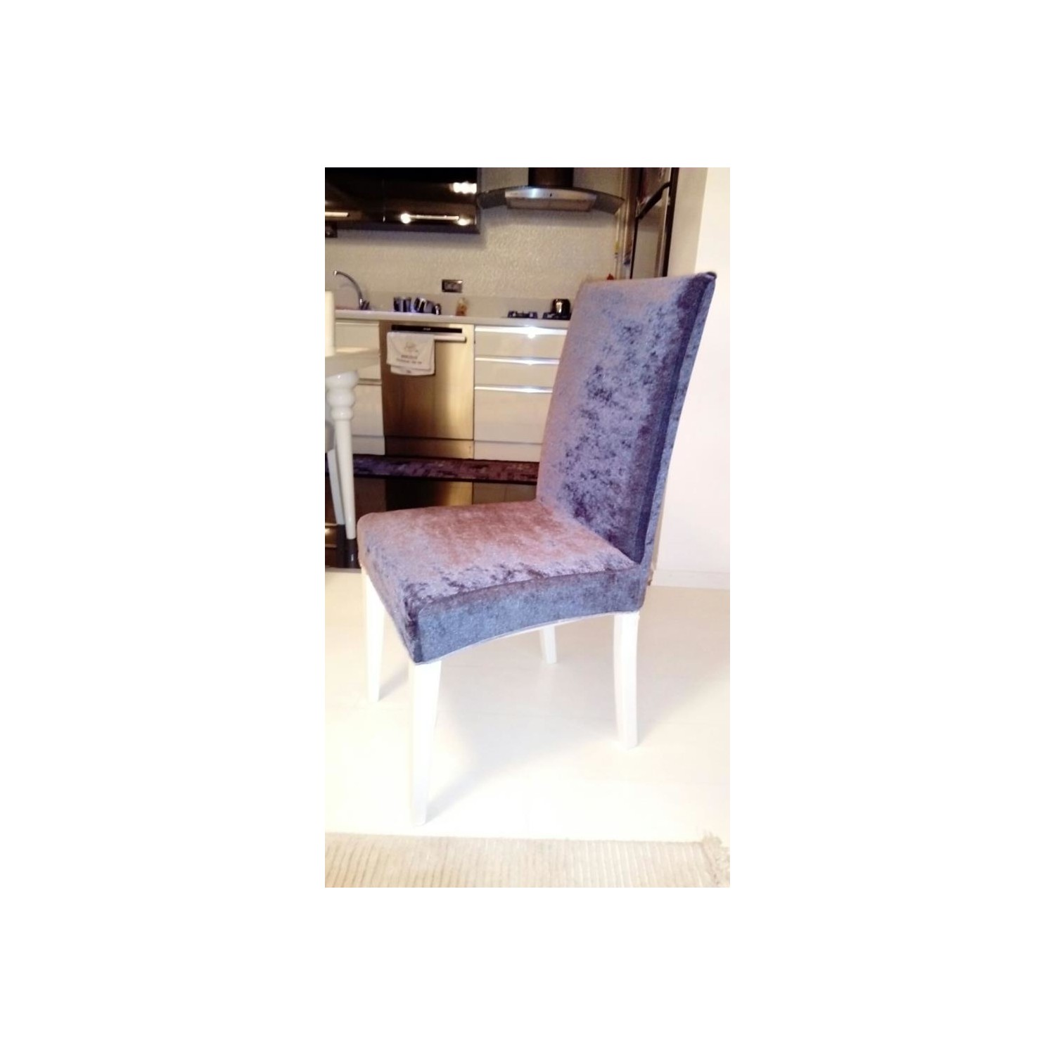 Fiore Sandalye Kılıfı 6�Lı Parlak Polyester Fiyatı