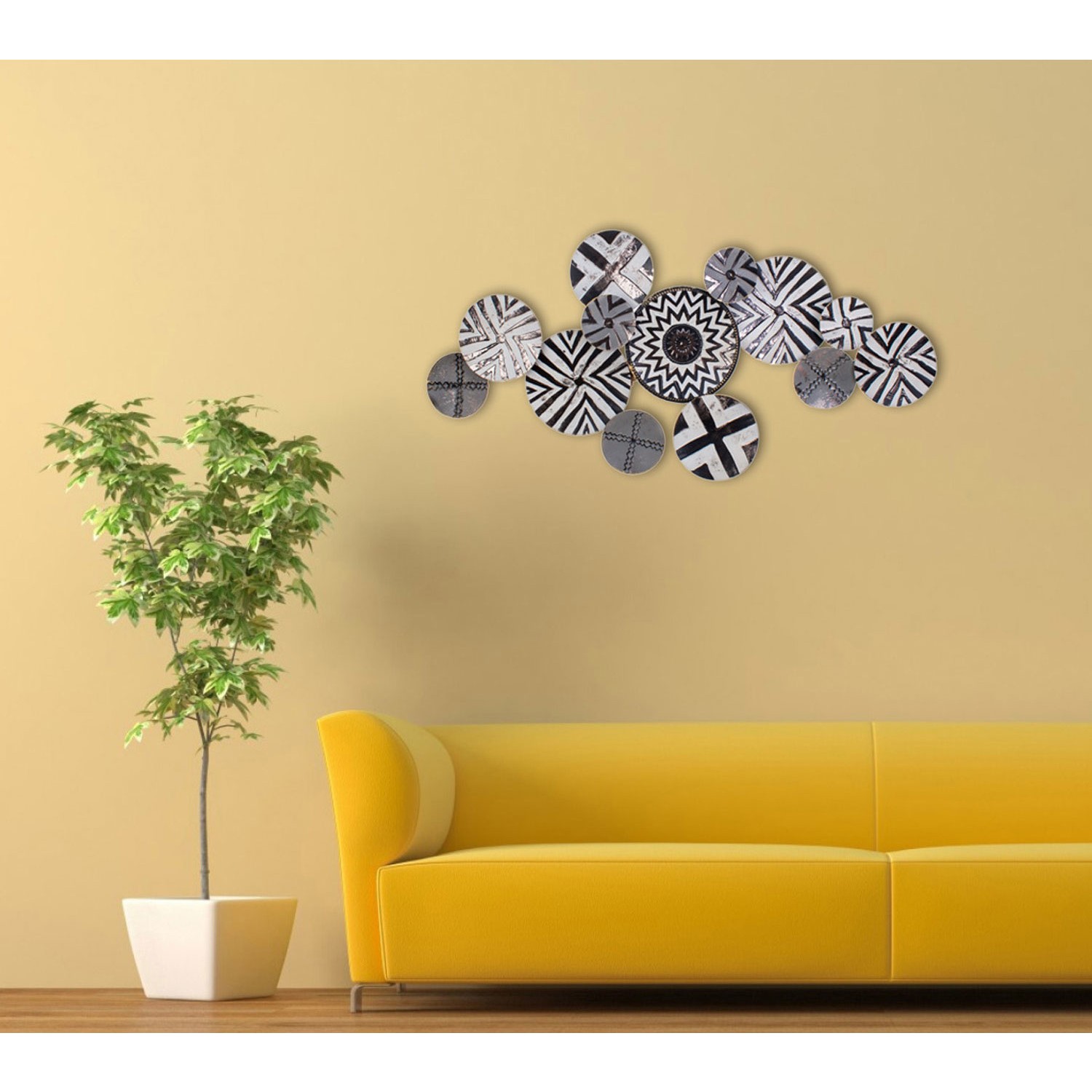 Evistro Dekoratif Metal Duvar Panosu 132cm X 61cm Fiyatı