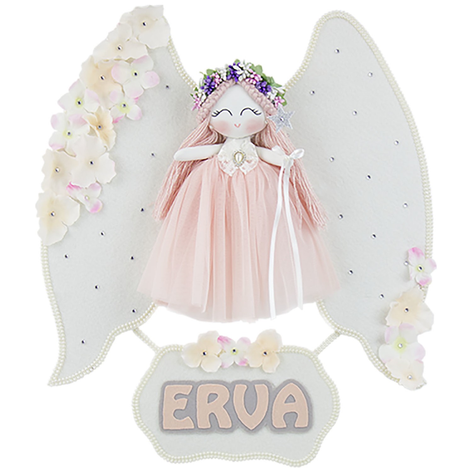 Renkli Hayallerim Gardenya Melek Kanatlı Kız Bebek Hastane