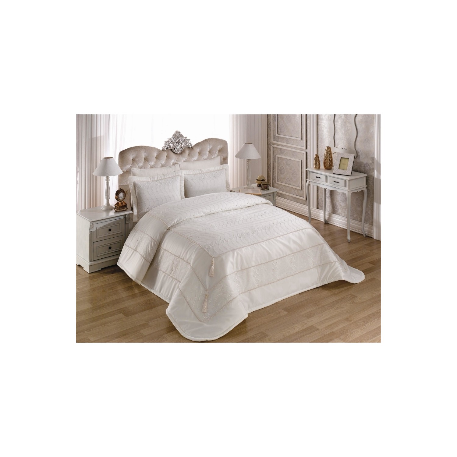 Cotton Box Luxury Yatak Örtüsü Handan Ekru Fiyatı Cotton Box Luxury Yatak Örtüsü Handan Ekru Fiyatı