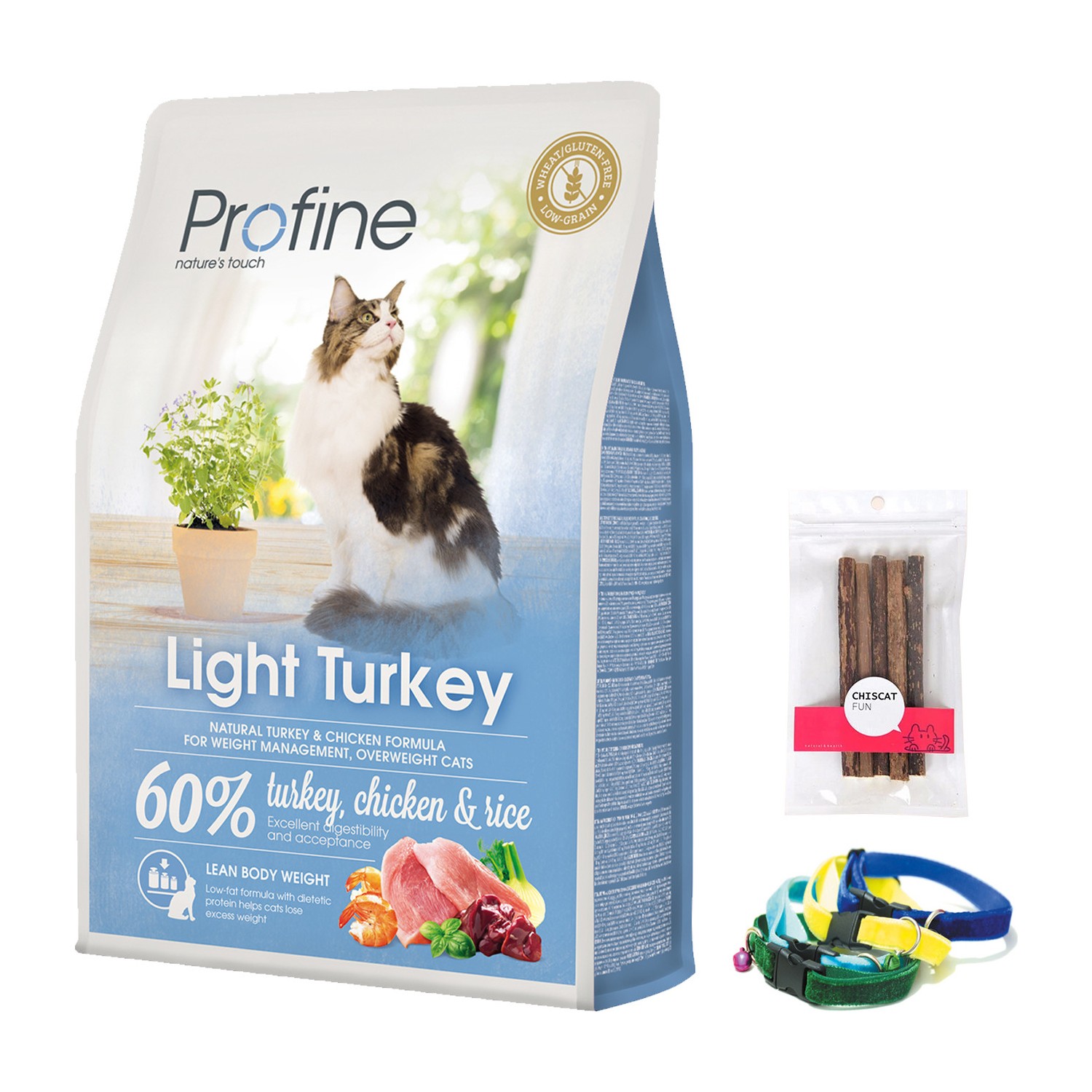 Profine Light Diyet Düşük Tahıllı Hindili Kilolu Kedi Maması Fiyatı
