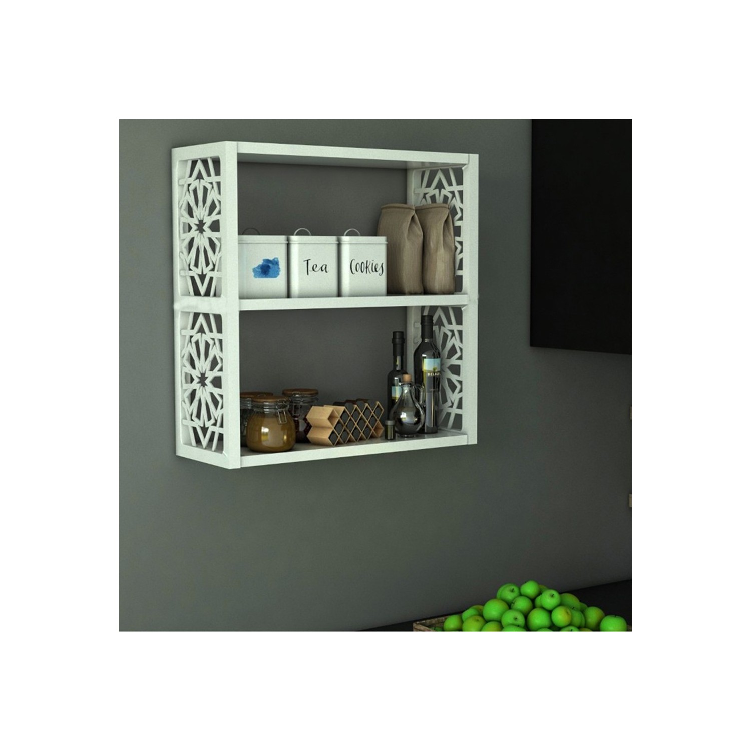 Bino Duvar Rafı Dekoratif Raf Kitaplık Demonte Raf Duvar Fiyatı