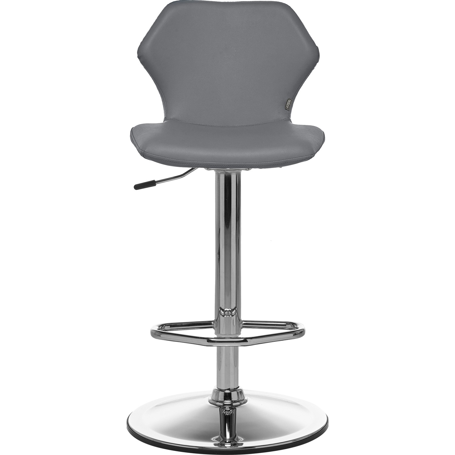 Seduna Kuga Bar Taburesi Gri Deri Bar Koltuğu Tabure Fiyatı