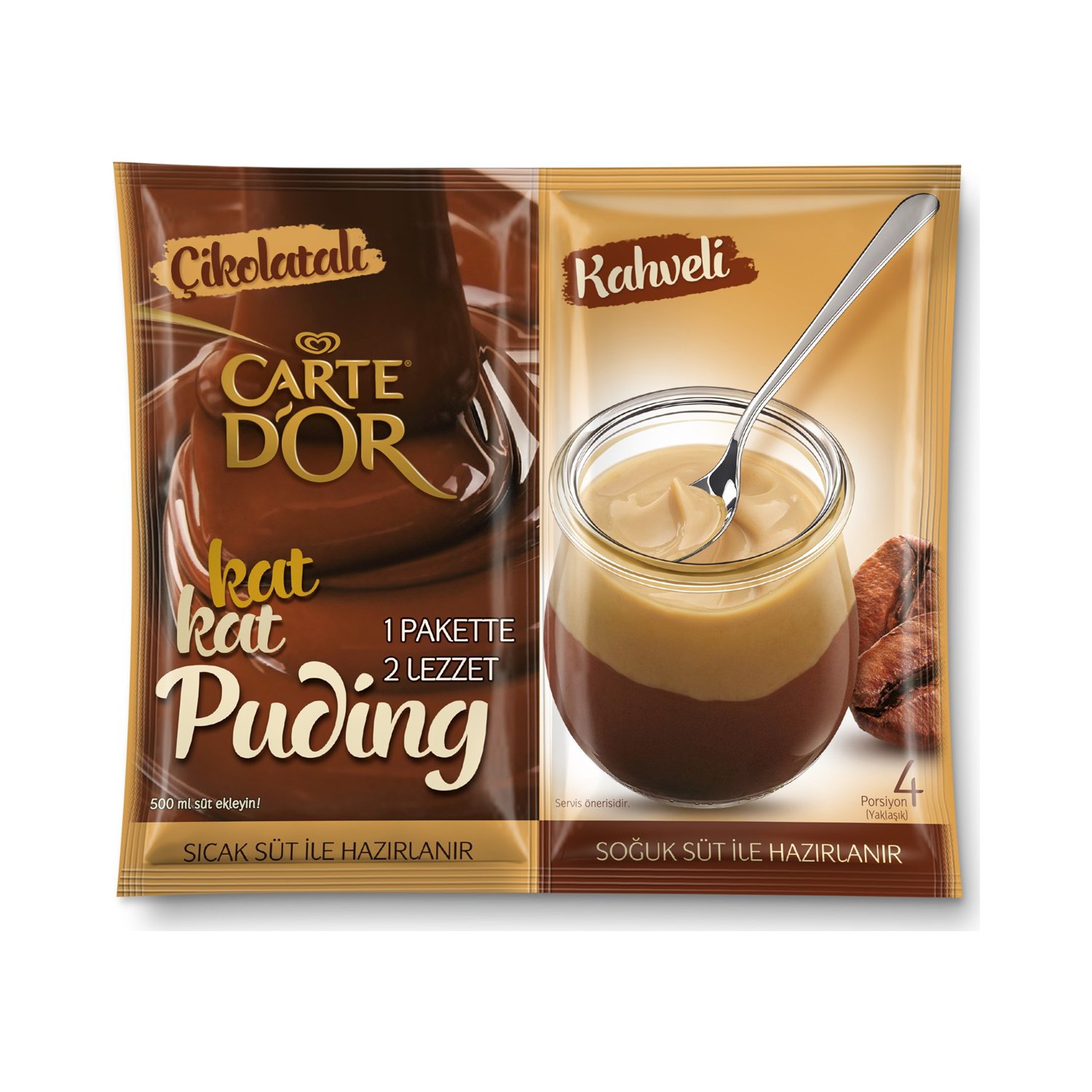 Carte D'Or Kat Kat Puding Çikolata Kahve 107 gr Fiyatı
