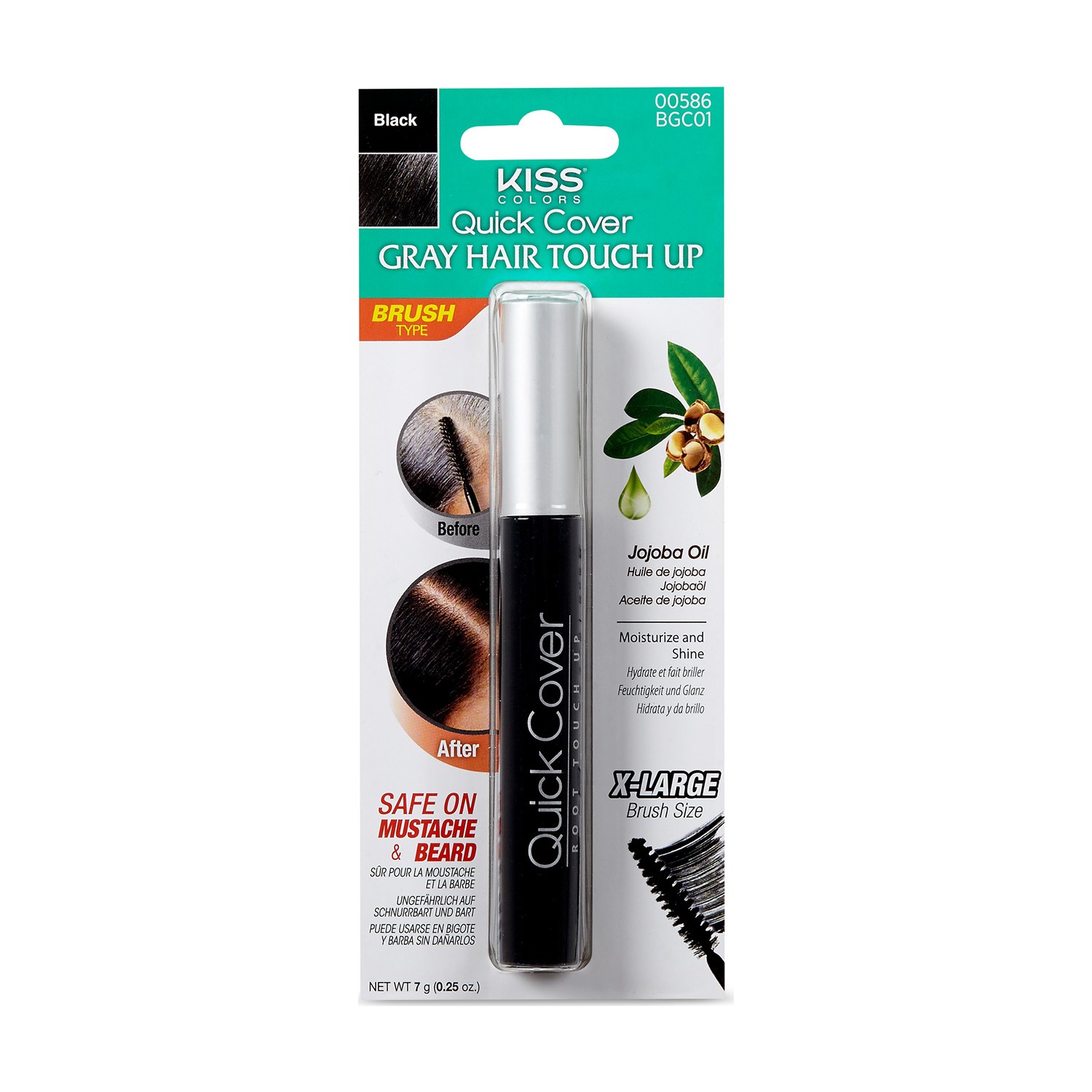 Kiss Quick Cover Beyaz Saç Kapatıcısı Siyah Fiyatı