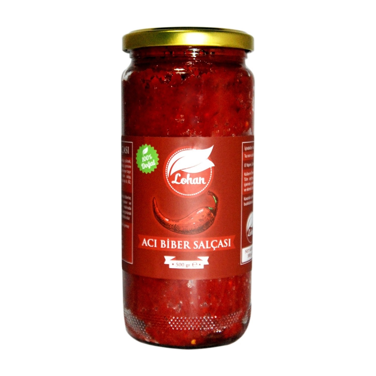 Lohan Acı Biber Ev Salçası El Yapımı 500 gr Fiyatı