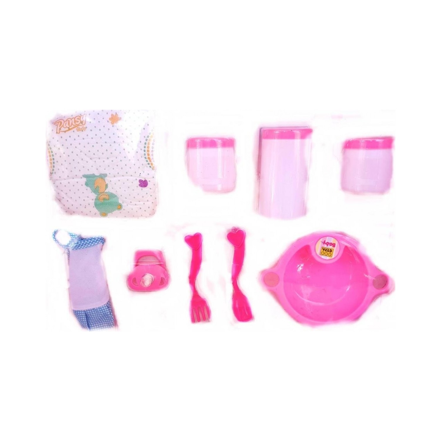 Erpa Türkçe Konuşan Altını Islatan Oyuncak Bebek Emzikli