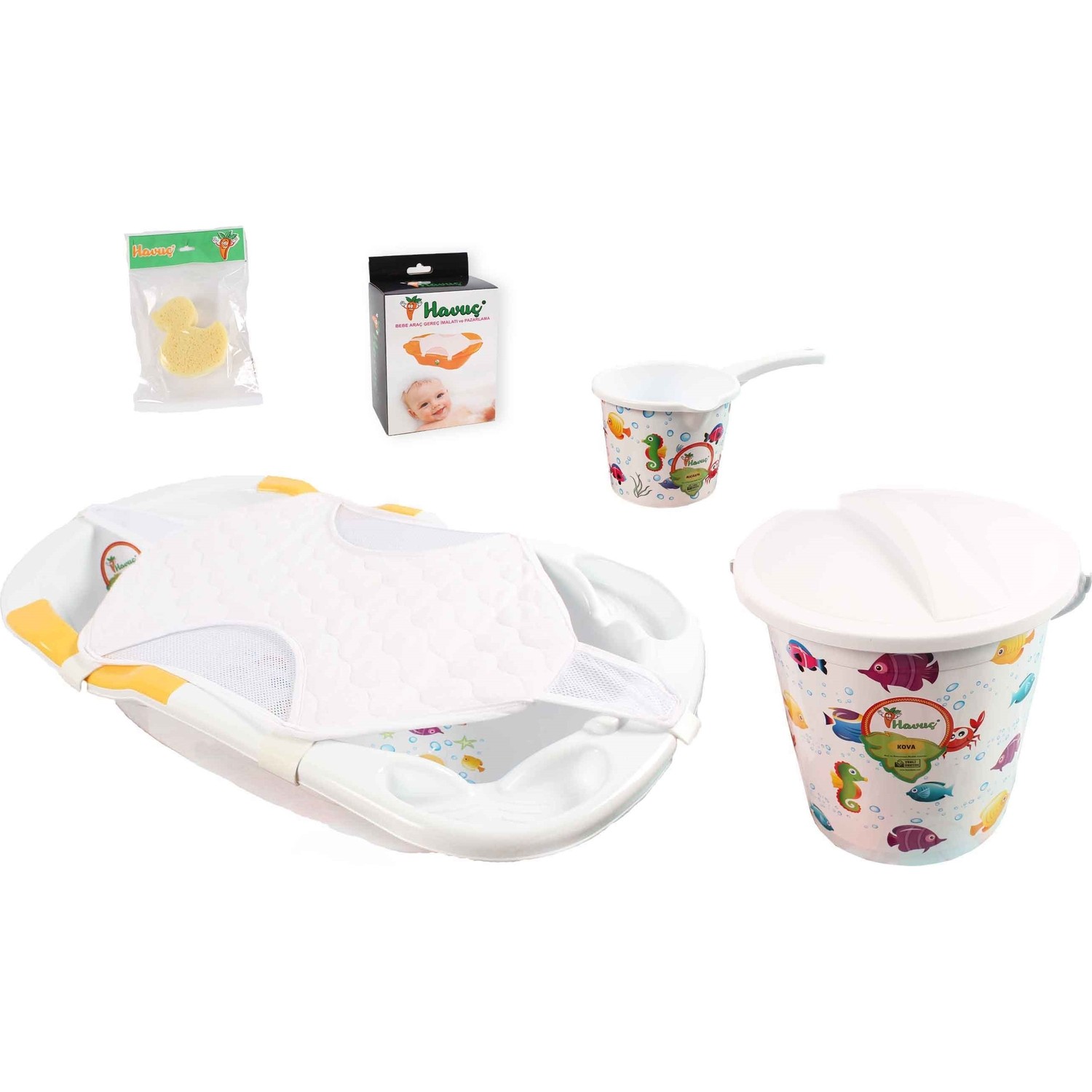 Havuç HVST005 Bebek Banyo Küvet Seti 5 Parça Fiyatı